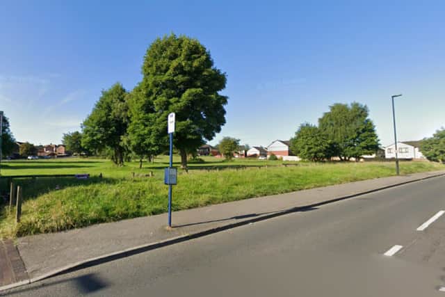 Open space at Wulfric Road, Manor, is earmarked for 32 homes.