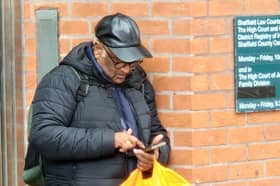 Lekram Seecharan, 75, of Hornby Road, Blackpool, pictured here outside of Sheffield Crown Court on October 9, 2026, was convicted of historic sex abuse against a teenage girl over 25 years ago.