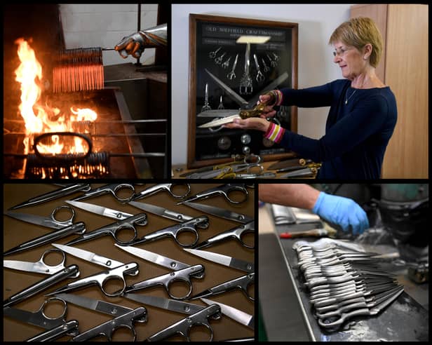 The world's oldest scissorsmith: Whiteley is a Sheffield dynasty that has been handcrafting fine scissors and shears for over 266 years. 