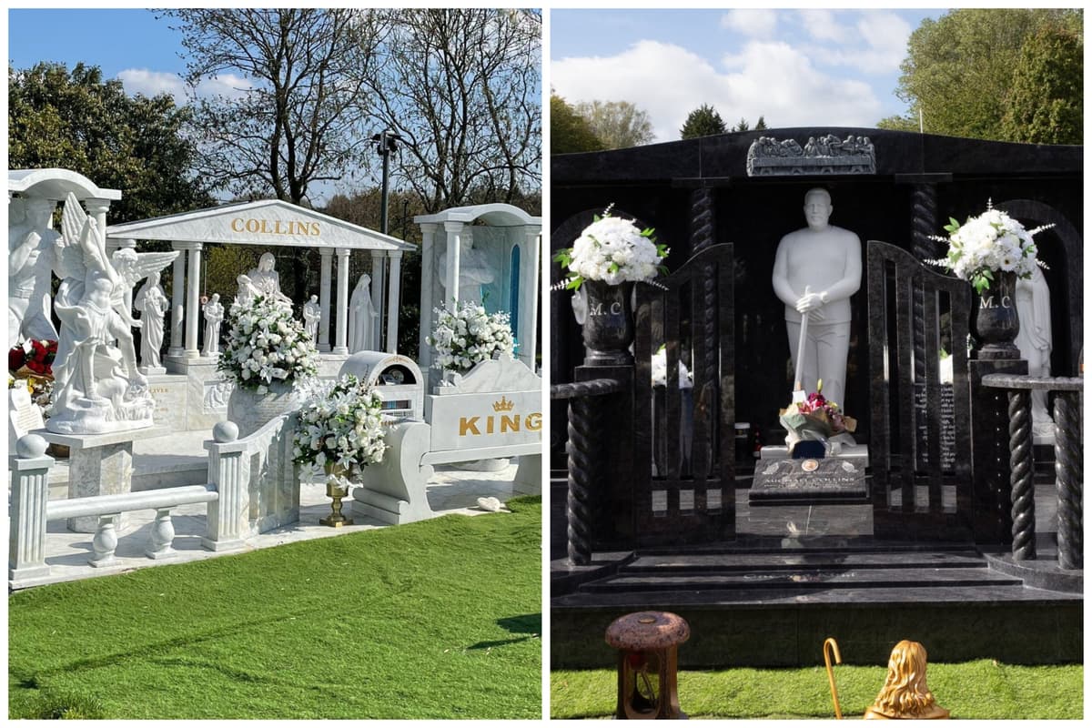 'Oversized' memorials for brothers Willy and Michael Collins are 'not ...