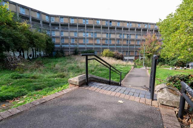 The disused block has not yet been developed