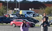 The scene at Yorkshire Wildlife Park which has been evacuated and closed after a tiger attack