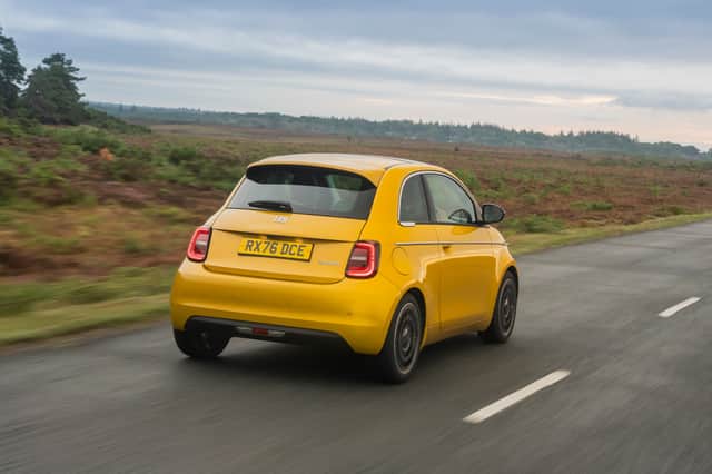 You'd never tell from the exterior how much has had to happen to make this a petrol-powered car again
