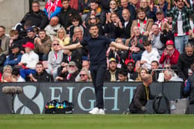 Pompey boss John Mousinho. 