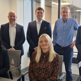 At The Star round table, from left: Jay Bhayani, James Beighton, Eddie Davidson, Rebecca Harris, Anthony Hinchliffe and David Walsh.