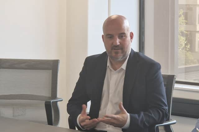 James Beighton, development manager at Skills Street  an skills and careers-based education centre at Gullivers Valley in Rotherham.