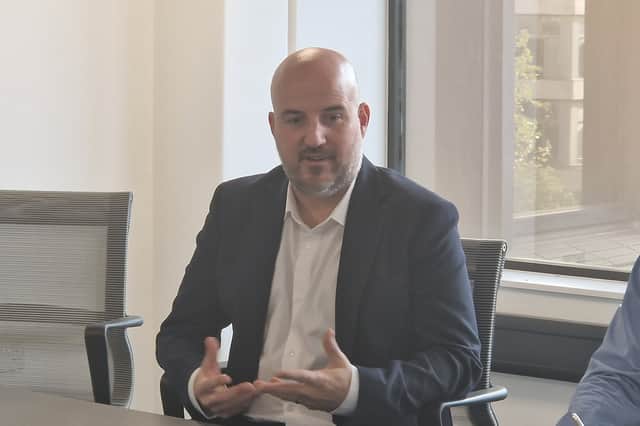 James Beighton, development manager at Skills Street  a skills and careers-based education centre at Gullivers Valley in Rotherham.