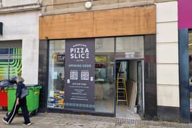 American Pizza Slice, a new restaurant coming to Fargate in Sheffield city centre, is taking shape