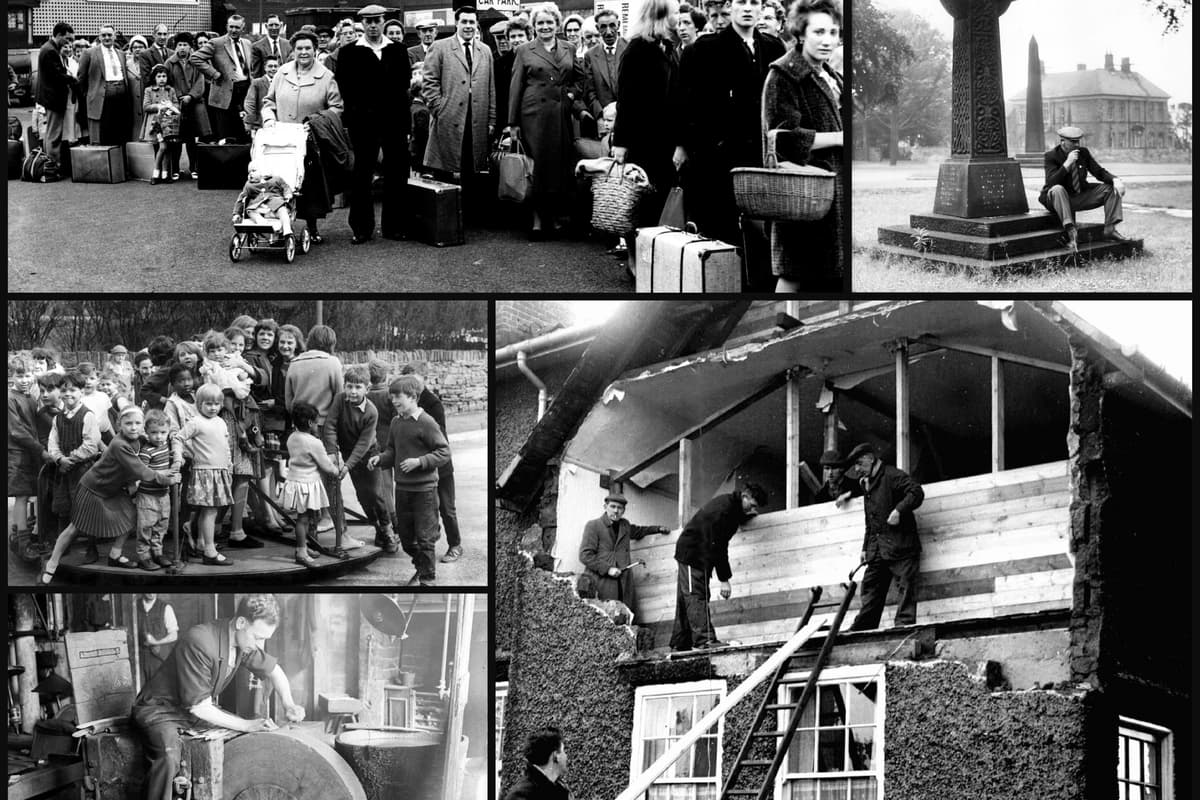 35 photos from city back in 1962 as aftermath of the Great Sheffield Gale ...