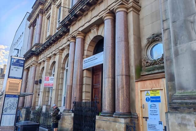 The former RBS bank at 5 Church Street is being converted into an NHS hub.