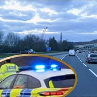 Casualty taken to hospital after crash involving motorbike closes M1 between Sheffield and Rotherham