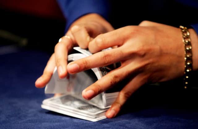 King topped the face cards, while seven was the most popular number, followed by five and 10