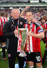 Billy Sharp (right) has opened up on his dream to become Sheffield United boss one day.