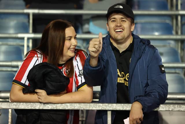 Sheffield United’s fans have racked up the miles this week.