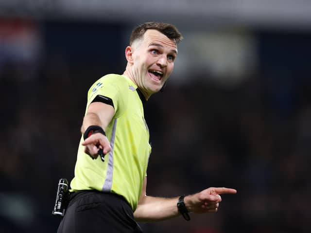 Ben Speedie will take charge of Saturday’s game at Ashton Gate.