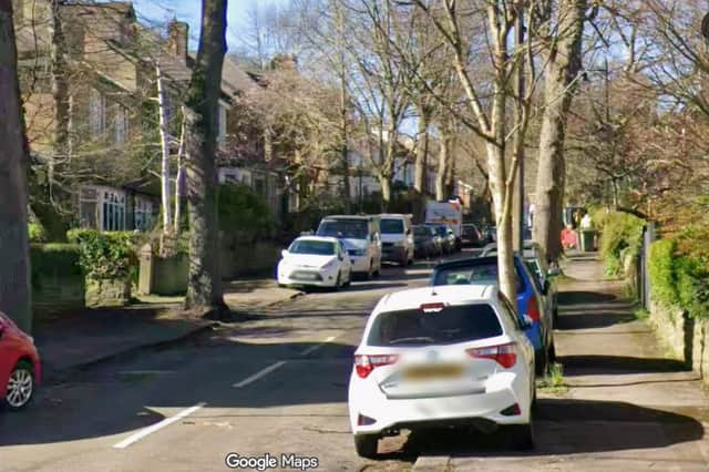 Police were sent to a firework incident on Kenbourne Road. Nether Edge. Photo: Google