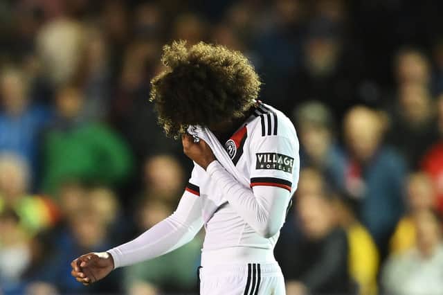 Hamza Choudhury could not believe he was shown a second yellow card.