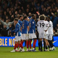 'Not sure' - John Mousinho gives verdict on Hamza Choudhury red card for Sheffield United vs Portsmouth