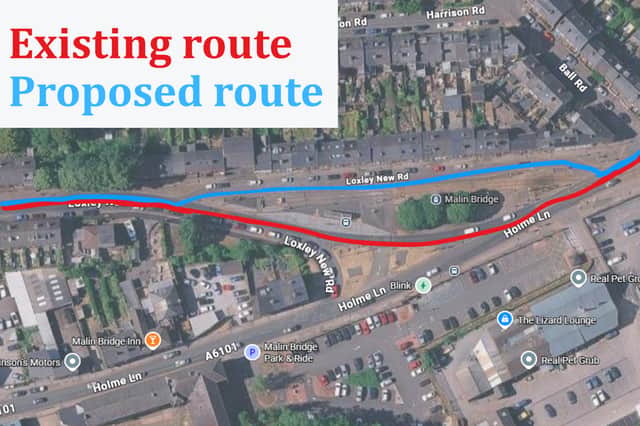Loxley New Road proposals