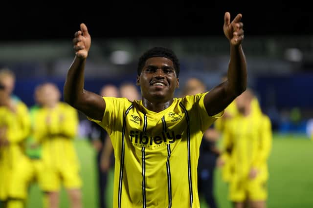 Jaden Heskey will be pushing for a start this weekend.