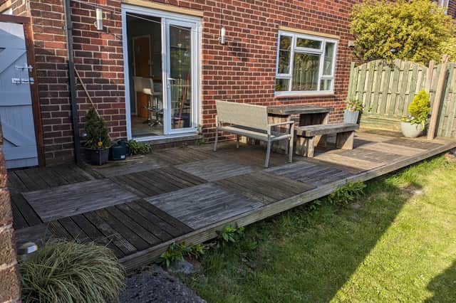 Pam has earned points by sharing her home in Sheffield with strangers