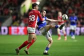Noah Eile (left) will miss Bristol City’s tussle with Sheffield United.