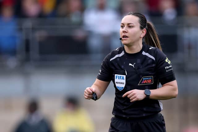 Emily Heaslip has never officiated a match at such a high level of the men’s English football pyramid as Saturday’s fixture at Hillsborough.