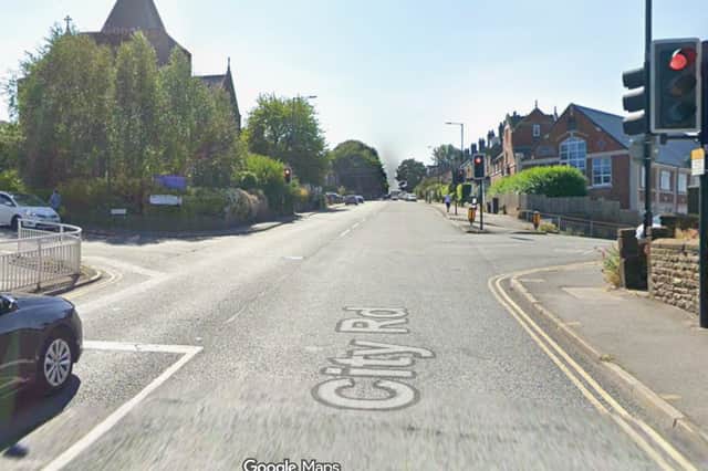 City Road and Manor Lane were closed in the early hours. Photo: Google