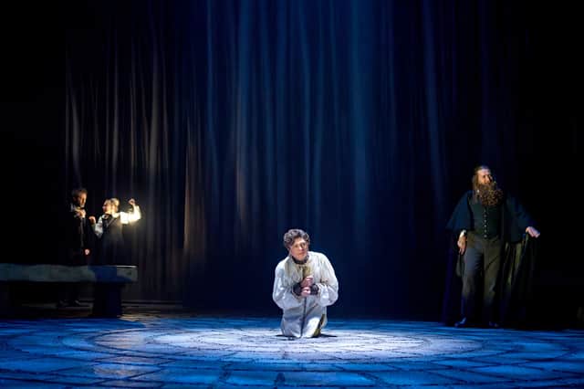 Mathew Horne skillfully navigates Malvolio's arc from rigid arrogance to complete absurdity, balancing humour with the poignant and genuinely sad downfall of the character.