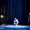 Mathew Horne skillfully navigates Malvolio's arc from rigid arrogance to complete absurdity, balancing humour with the poignant and genuinely sad downfall of the character.