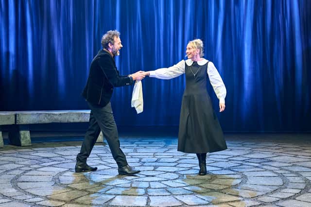 Katie Wimpenny is a particular standout as Maria, following her brilliantly evil turn as Goneril in King Lear. While Milo Twomey’s Belch is much more than the sum of his jovial exterior with chaotic schemes