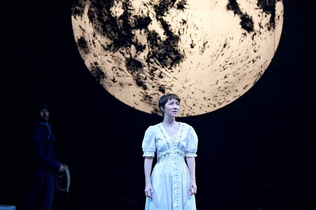 Bebe Sanders embodies Viola/Cesario with a nobility and a temperance. As Cesario, she soon becomes the object of Olivia’s affections while at the same time falling for Orsino. 