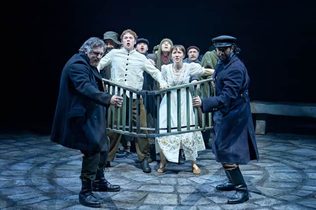 Twelfth Night provides a comedic contrast, beginning with a visually striking opening.