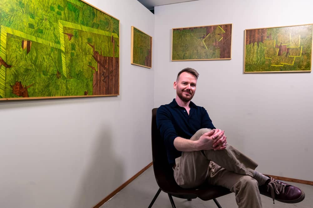 A Sheffield artist has been selected for a major craft fair after keeping alive a "rare" artform called Marquetry. 