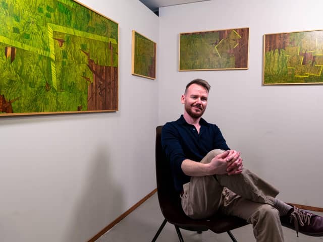 A Sheffield artist has been selected for a major craft fair after keeping alive a "rare" artform called Marquetry.