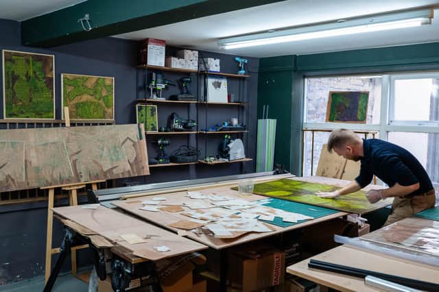 Jan is opening his own exhibition next month for anyone to see the incredible work he creates.