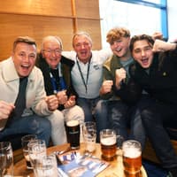 Sheffield Wednesday fans pictured in another 30,000 crowd as club record is matched against AFC Wimbledon