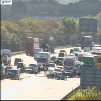 Police issue statement after motorway crash closes M1 a few miles from Sheffield