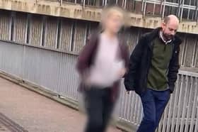 David Sagol leaving court 