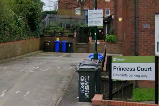 Police were called to Princess Court, near Manor Top, Sheffield. Photo: Google