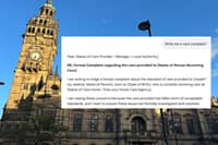 A template care complaint can be generated in seconds using AI