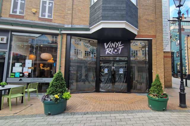 Vinyl Riot is opening in Orchard Square.