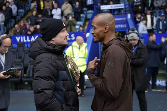 Dalton Smith and Alberto Puello at Sheffield Wednesday's Hillsborough