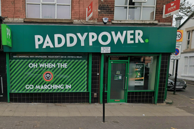 Paddy Power has shops in Sheffield on London Road and Main Road, Darnall.