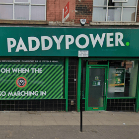 Paddy Power has shops in Sheffield on London Road and Main Road, Darnall.