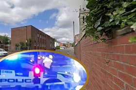 Police were called to Hanover Street, Sheffield, in the early hours. Photo: Google / Iconic Media