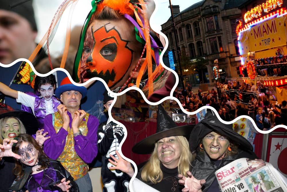 Here are some retro pictures from Sheffield's Halloween celebrations in years gone by.