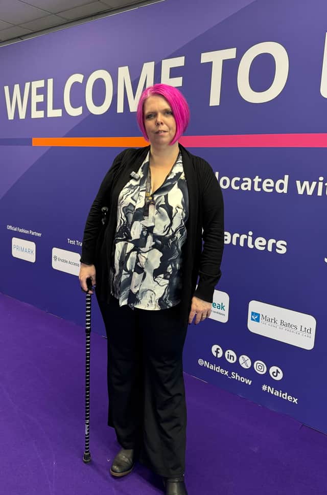 Sara, a mum-of-one from Chesterfield, Derbyshire, started to gain a following on TikTok after posting a video 'ranting' about welfare reform last spring.