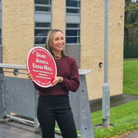 Sheffield Olympian Dame Jessica Ennis-Hill unveils plaque at King Ecgbert School