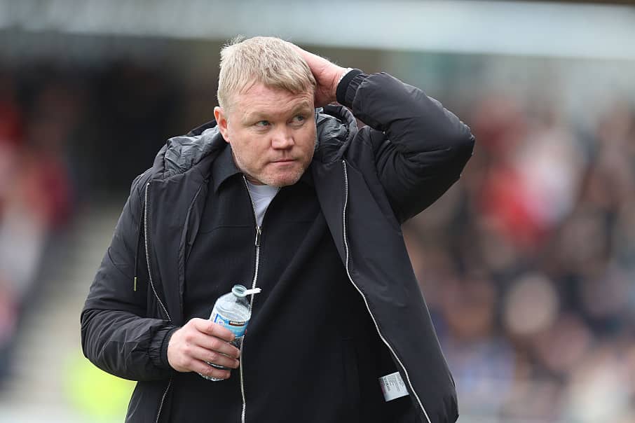 Doncaster Rovers manager Grant McCann.